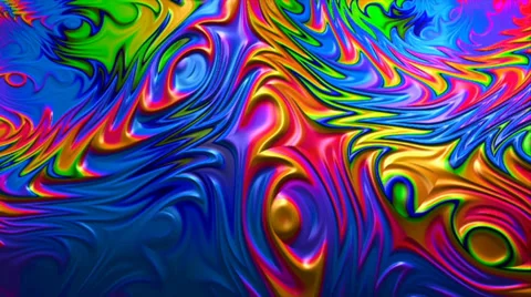 Fractal Background Loop: Candy Glass (seamless loop) Stock Footage 39939806