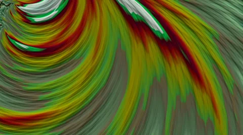 Fractal Background Loop: Color Retreat Stock Footage 39946991