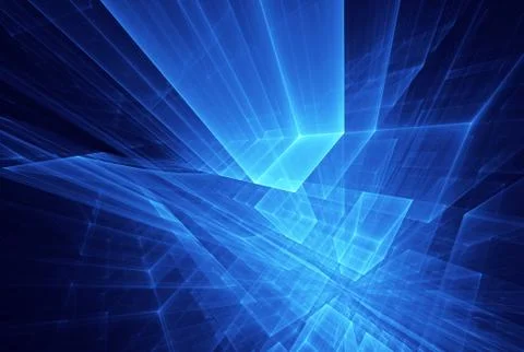 Fractal background for use in creativity and design projects. Technological f Ilustración de archivo