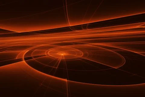 Fractal background for use in creativity and design projects. Technological f Ilustración de archivo