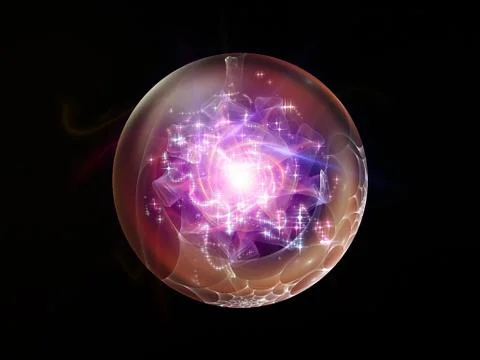 Fractal Ball Stock Illustration