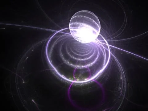 Fractal ball Stock Illustration