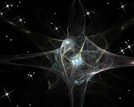 Fractal bing bang Stock Illustration