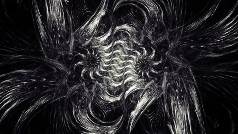 Fractal Boogeyman. Stock Footage 159484610