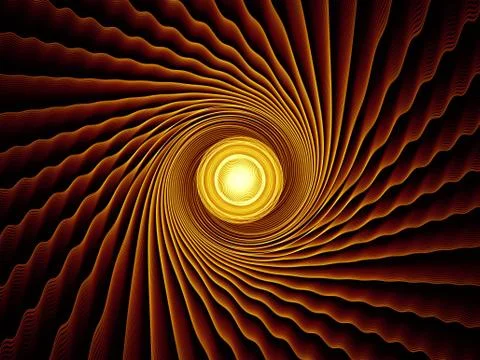 Fractal Burst Design Stock Illustration