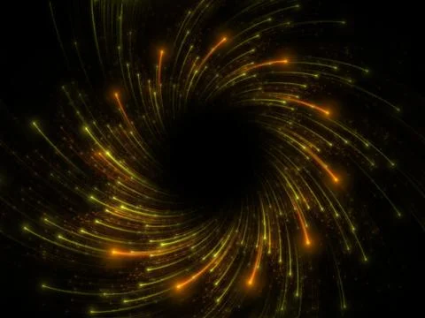 Fractal Burst Stock Illustration