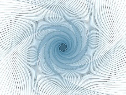 Fractal Burst Vortex Stockillustratie