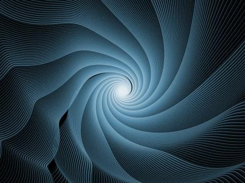 Fractal Burst Vortex 스톡 일러스트