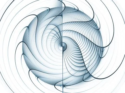 Fractal Burst Vortex イラスト素材