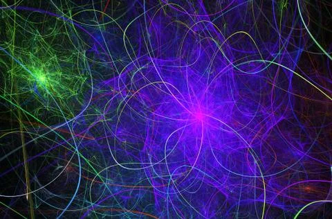 Fractal chaos Stock Illustration