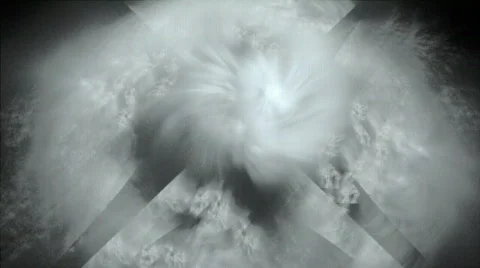 Fractal clouds looping background d2320G Stock Footage 378519