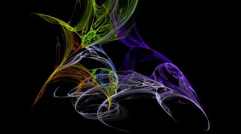 Fractal computer generated image Stock Illustration