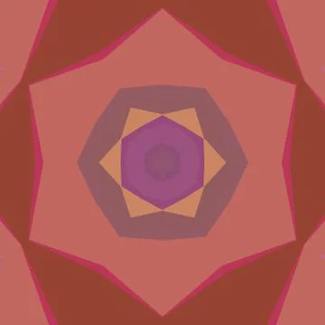 Fractal conceptual art. Abstract design pattern artwork. Graphic painting in  Stock Illustration