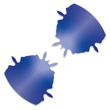 Fractal Creative Gradient Vector Shapes for Multi Purpose Artwork Stockillustratie