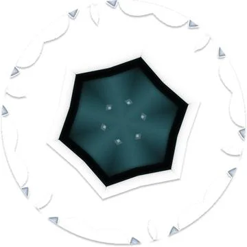 Fractal Creative Gradient Vector Shapes for Multi Purpose Artwork 库存插图