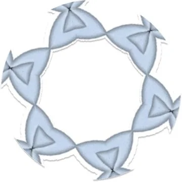 Fractal Creative Gradient Vector Shapes for Multi Purpose Artwork Stock Illustration