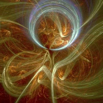 Fractal digital visualization of a abstract background Copyright: xZoonar.... Foto stock