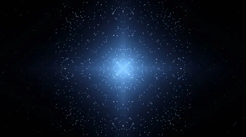 Fractal disco blue background. Stock-Footage 60119395