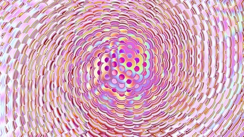 Fractal Drops Colorful Vortex Motion Background Stock Footage 130133924