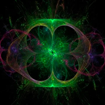 Fractal energy Stock-Illustration