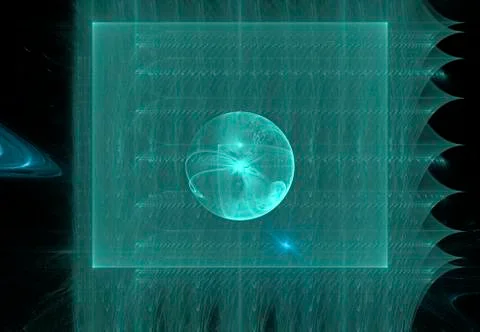 Fractal energy Illustration