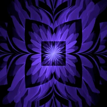 Fractal energy Illustrazione stock