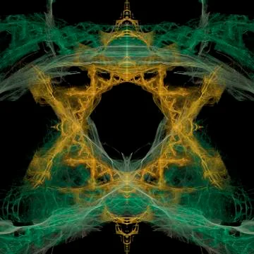 Fractal energy Illustrazione stock