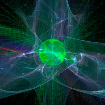 Fractal energy Stock Illustration
