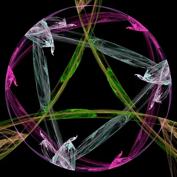 Fractal energy イラスト素材