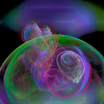 Fractal energy Stock Illustration