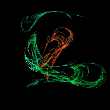 Fractal energy Stock Illustration