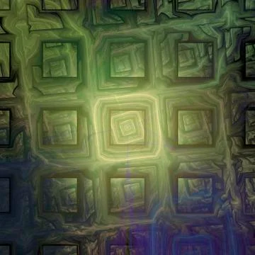 Fractal energy Stock Illustration