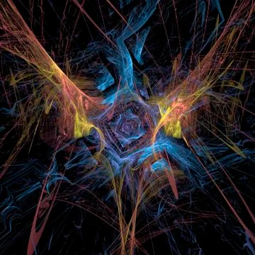 Fractal energy Stock Illustration