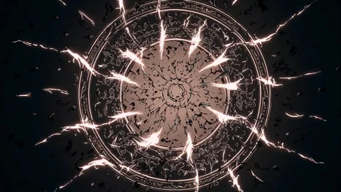 Fractal Explosion of Particles Stock Footage 308247940