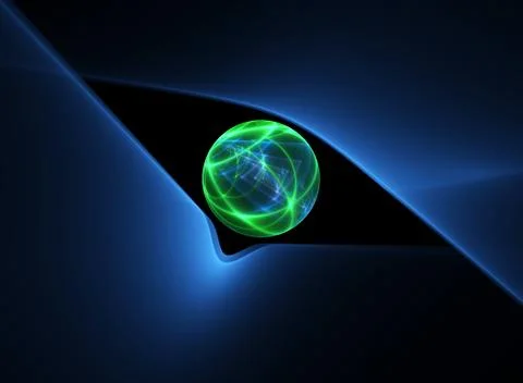 Fractal eye Stock Illustration