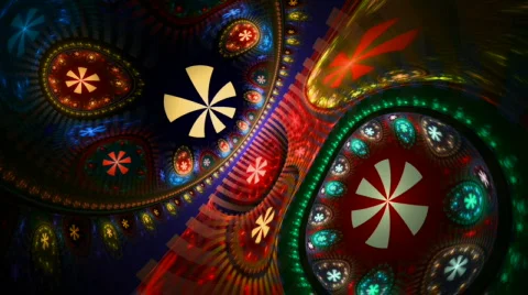Fractal Feelin'groovy Stock Footage 277867