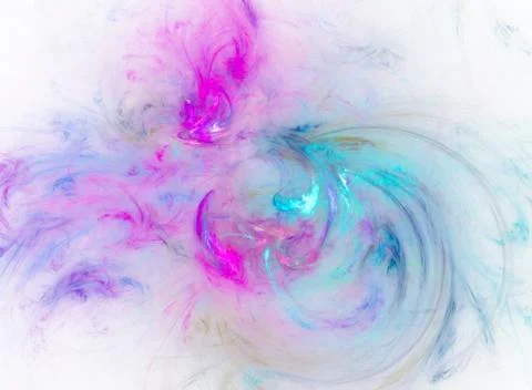 Fractal flame Stock Illustration