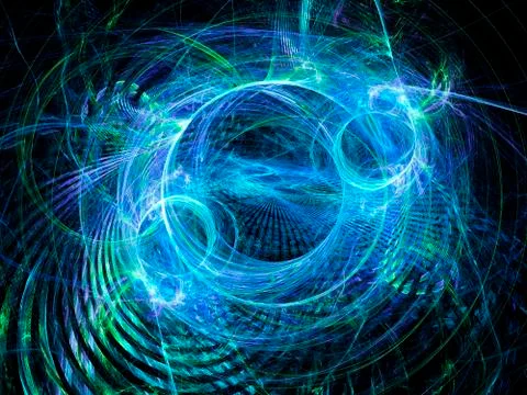 Fractal Flame 스톡 일러스트