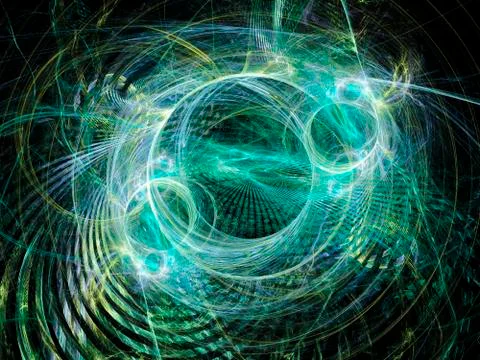 Fractal Flame 스톡 일러스트
