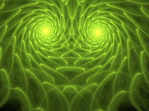 Fractal flames Stock Illustration