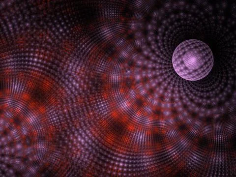 Fractal flames Stock Illustration