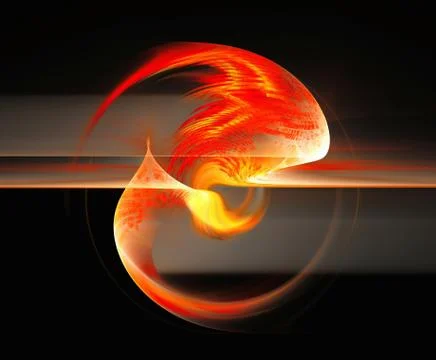 Fractal flames. Image courtesy of Stanley Weddington Stock Illustration