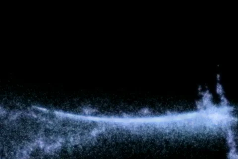 Fractal Flow background loop Stock Footage 602174