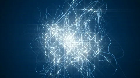 Fractal Flow background loop Stock Footage 647801