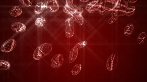 Fractal Flow background loop Stock Footage 647853