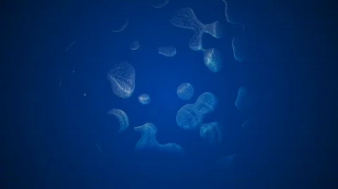 Fractal Flow background loop Stock Footage 647862