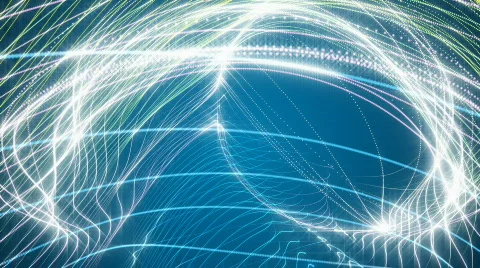 Fractal Flow background loop Stock Footage 647905