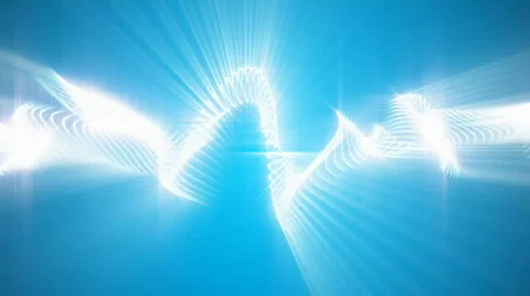 Fractal Flow background loop Stock Footage
