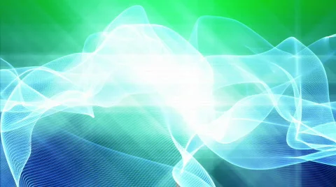 Fractal Flow background loop Stock Footage 648013