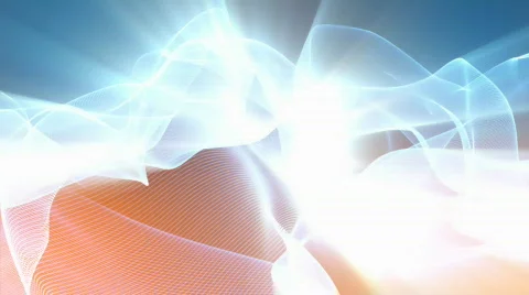 Fractal Flow background loop Stock Footage 648018